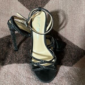 Used Betsey Johnson Women's Sb-adde Heeled Sandal with box